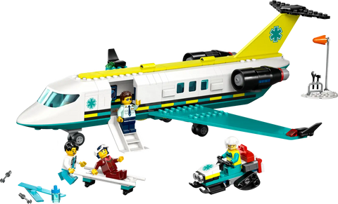 LEGO® City Emergency Air Ambulance Airplane 60465