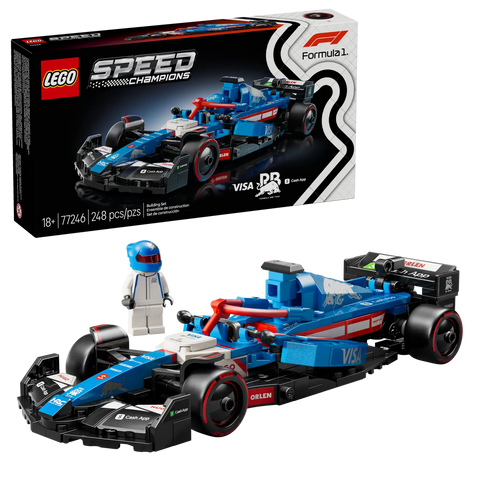 LEGO® Speed Challenge: Visa Cash App RB VCARB 01 F1® Race Car 77246